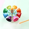 Colorful Percussion Rattle Hand Bell Children's Musical Instrument Toys Children's Baby Early Education Music Toys