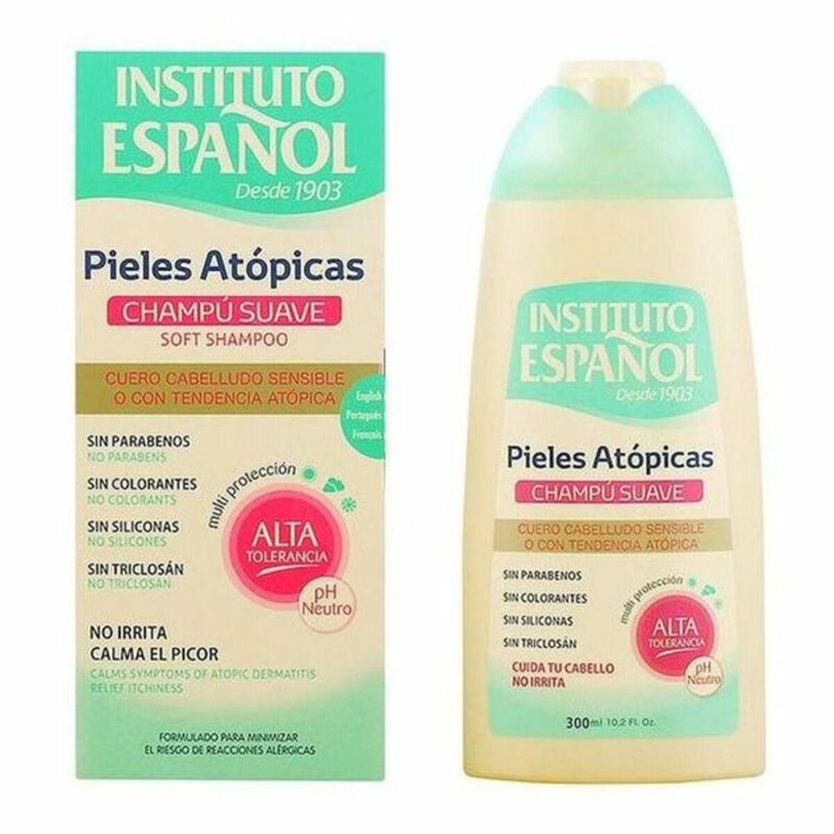 Soft Shampoo Instituto Espa&ntilde;ol Piel At&oacute;pica 300 ml
