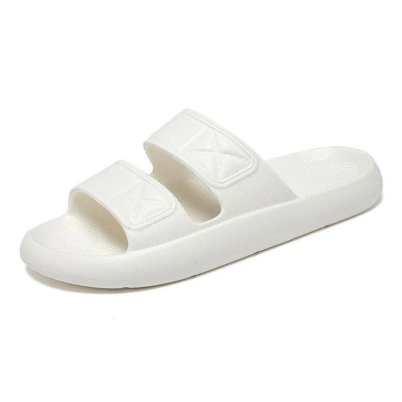 Men Shoes Slippers Indoor House Slippers Casual Beach Slipper EVA Shoes Men Non-slip Summer Sandals Bathroom Shower ѧܧ