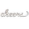 

Creative Alloy Cheers Bottle Opener Gift Wedding Souvenir Kitchen Tool (B), 501 Original
