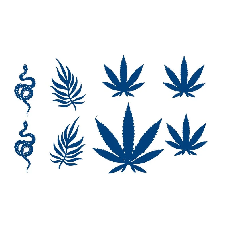 GH101-150 herbal juice tattoo stickers semi-permanent lasting men and women tattoo waterproof sweat plant juice tattoo stickers