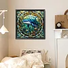 Diamond Painting-DIY Full Round Drill Stained Glass Art Whale