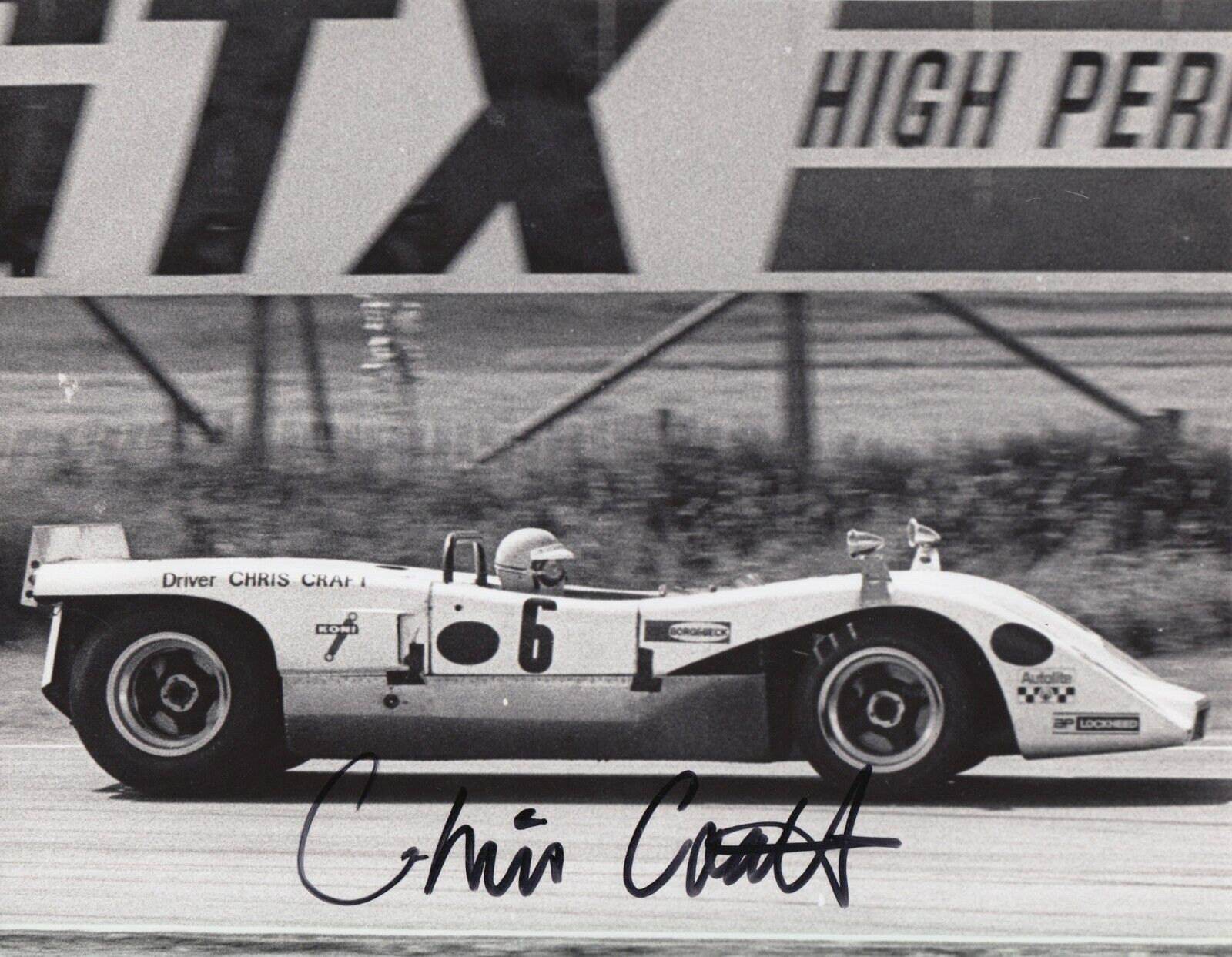 Chris Craft Hand Signed 10x8 Photo Poster painting - Le Mans Autograph.