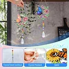 2pcs Butterfly Diamond Painting Double-sided Crystal Window Suncatcher Craft Set Birthday Gifts Home Garden Decor Hanging Kit