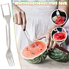 (🎁2024 New Year Hot Sale🎁-49% OFF❤️)2-in-1 Stainless Steel Fruit Cutter