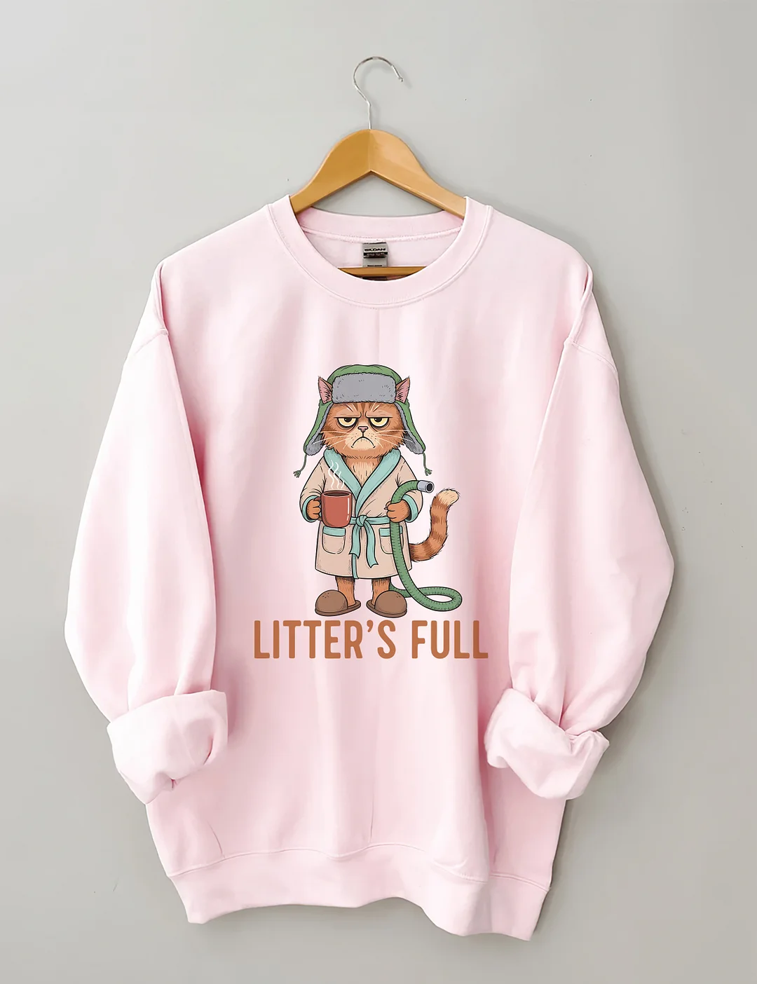 Litters Full Funny Cat Sweatshirt
