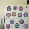 12PCS Diamond Painting Magnets Refrigerator for Adult Kid Beginners (Mandala)