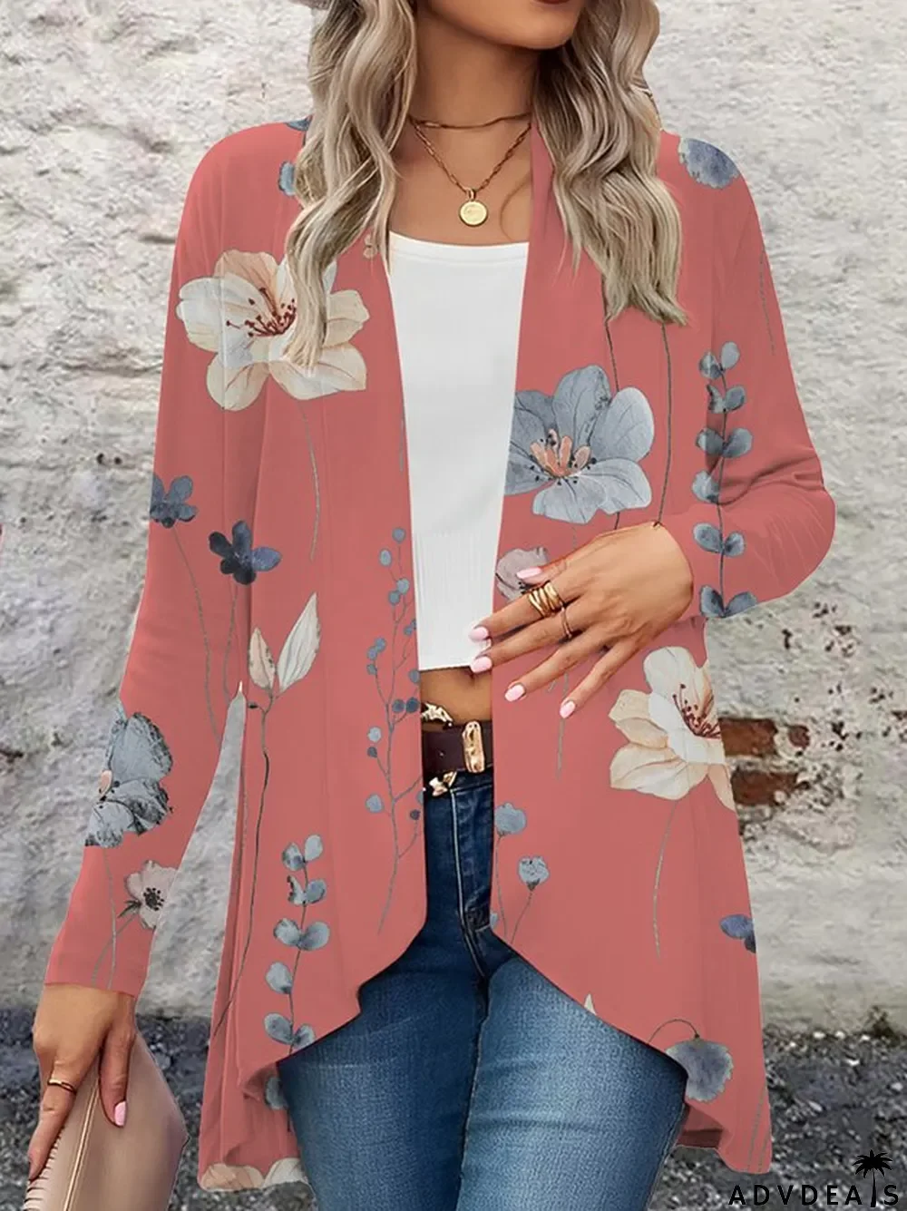 Casual Floral Kimono