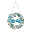 Diamond Painting Beach Wreath Pendant for Home Window Wall