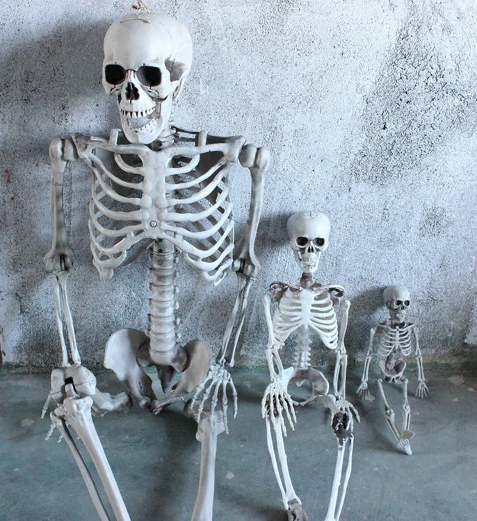 40cm Full Body Skeleton Halloween Decorations-elleschic