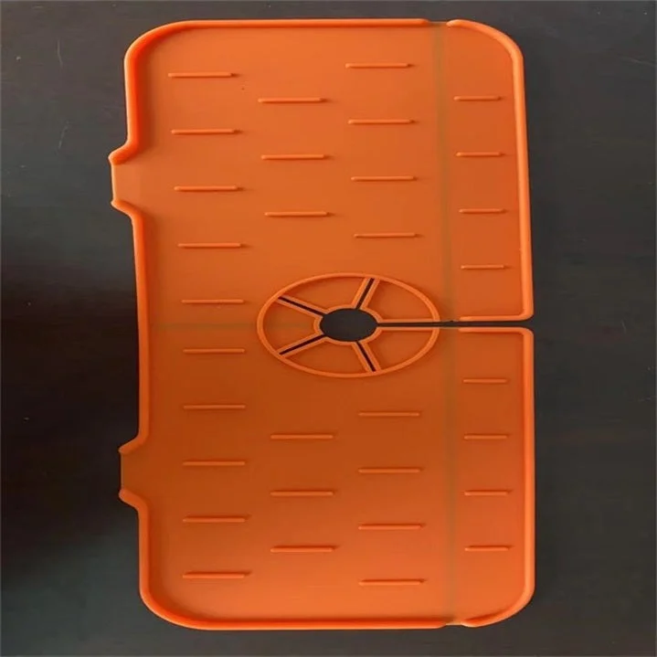 KitchenGuard Silicone Faucet Handle Drip Catcher Tray