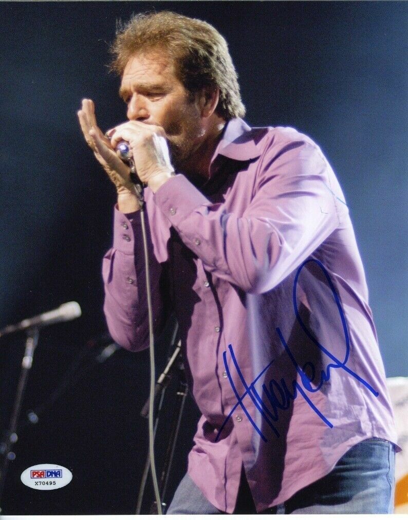 Huey Lewis Signed Autographed 8x10 Photo Poster painting PSA/DNA COA No. X70495