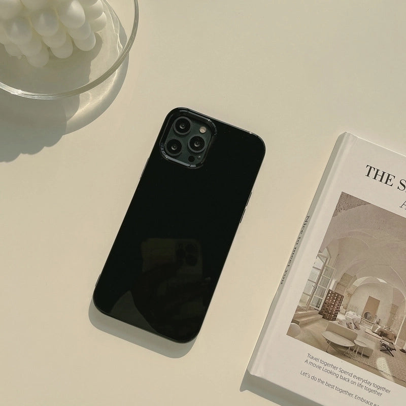 Minimalist Solid Color Tpu Phone Cases