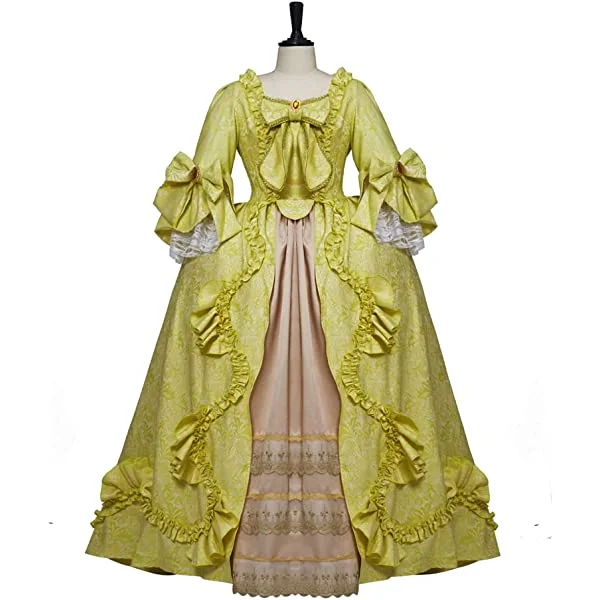 Women's Rococo Ball Gown Victorian Princess Dress Masquerade Ball Costume