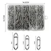 260pcs Fishing Power Clips Stainless Steel Speed Clips for Freshwater Saltwater