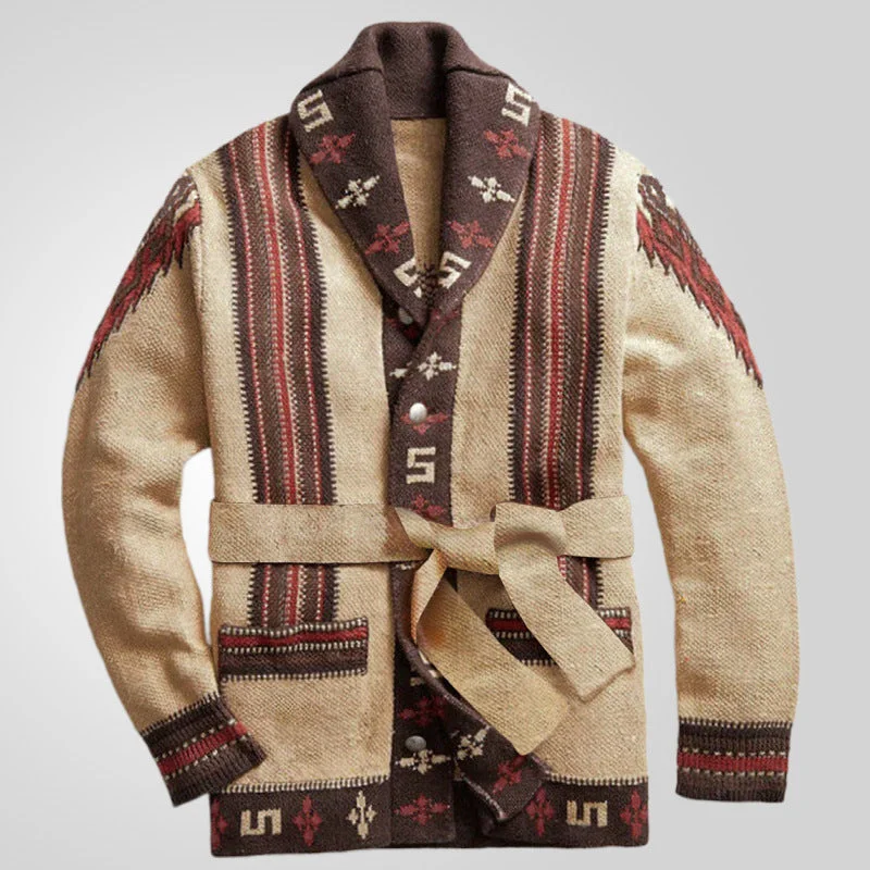 Sukestyle Knitted Sweater, Thickened Cardigan Sweater Jacket