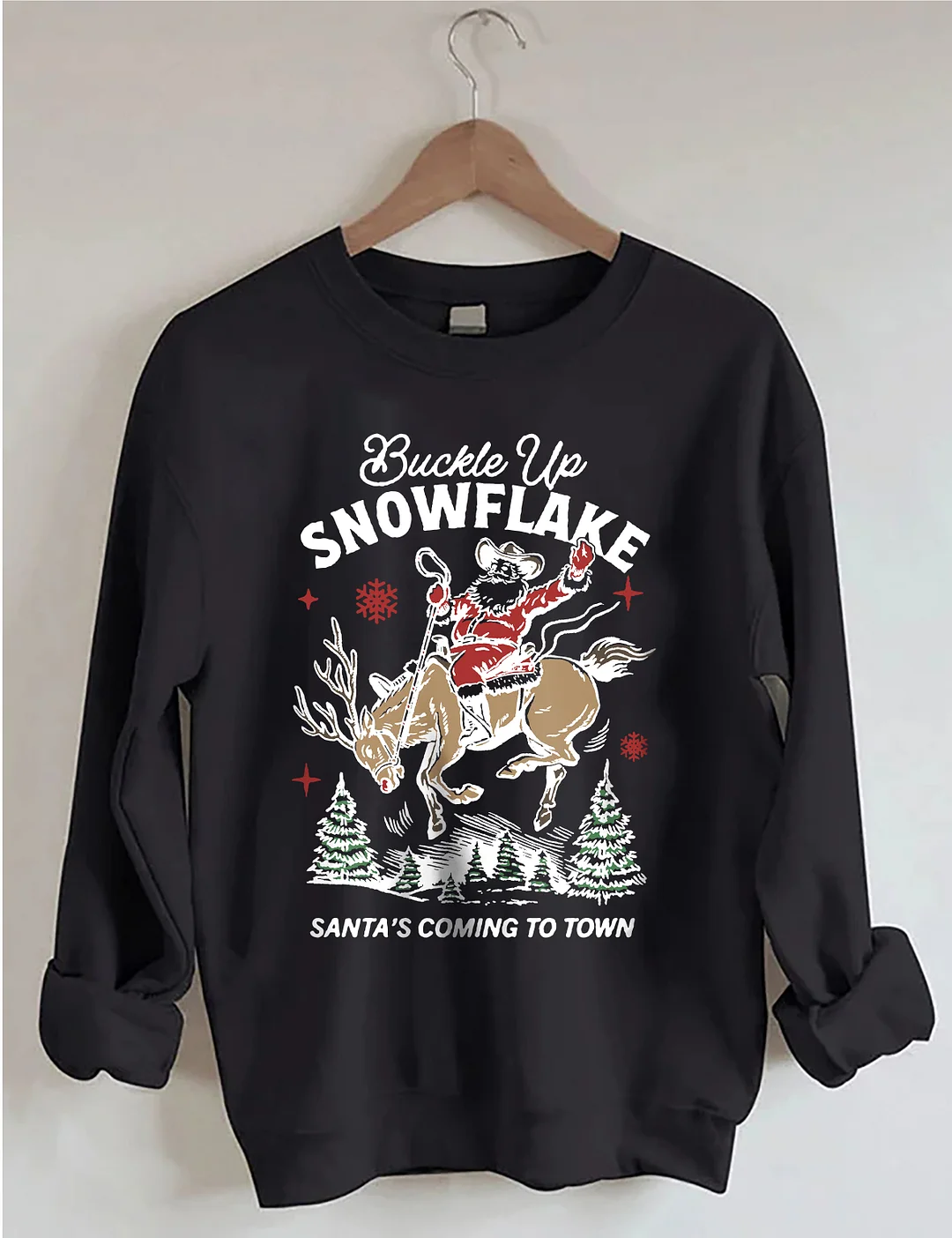 Santa's Coming To Town Sweatshirt