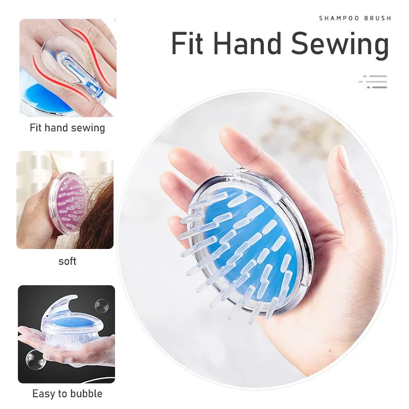Silicone Shampoo Massage Brush(BUY 2 GET 2 FREE NOW)