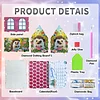 DIY Diamond Painting Special Shape Desktop Cabin Calendar Organizer Box Kit(Hedgehog)
