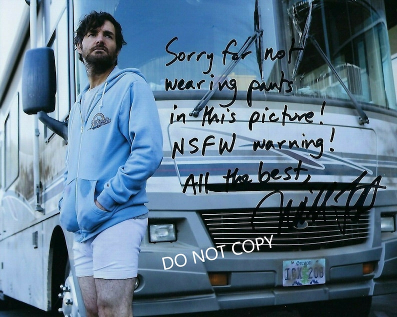 WILL FORTE The Last Man On Earth 8 x10 20x25 cm Autographed Hand Signed Photo Poster painting