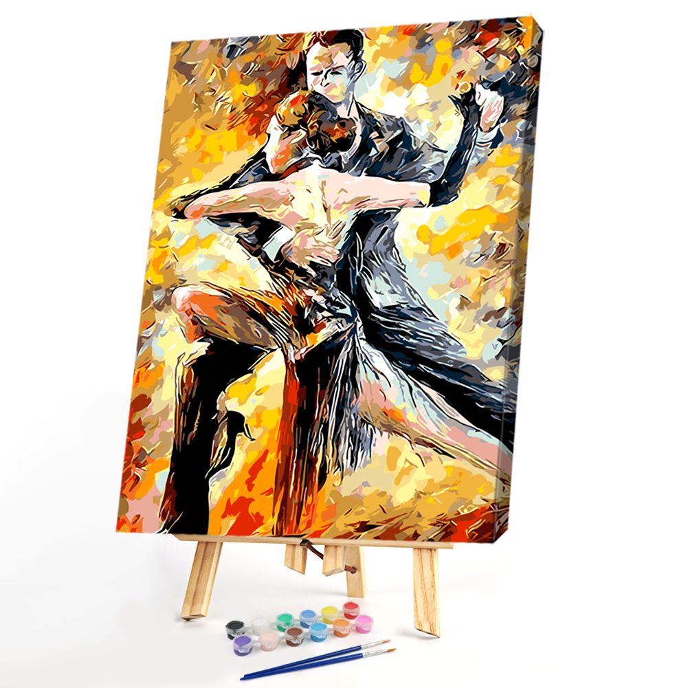 

40*50CM - Paint By Numbers - Dancers, 501 Original