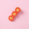 7 PAIRS Delightful Sunflowers Barrettes Hairpins for Kids