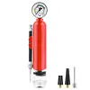 20PSI Hand Air Pump with Pressure Gauge Manual Tire Pump for MTB Road Bike