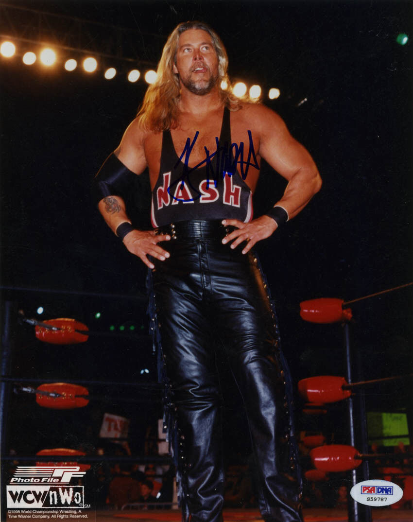 Kevin Nash SIGNED 8x10 Photo Poster painting WWE PSA/DNA AUTOGRAPHED