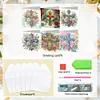 6Pcs Kreuz - 5d DIY Handwerk Gru&szlig;karte