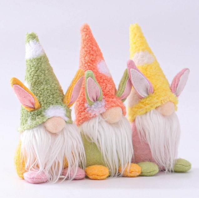 Easter glowing gnome dolls
