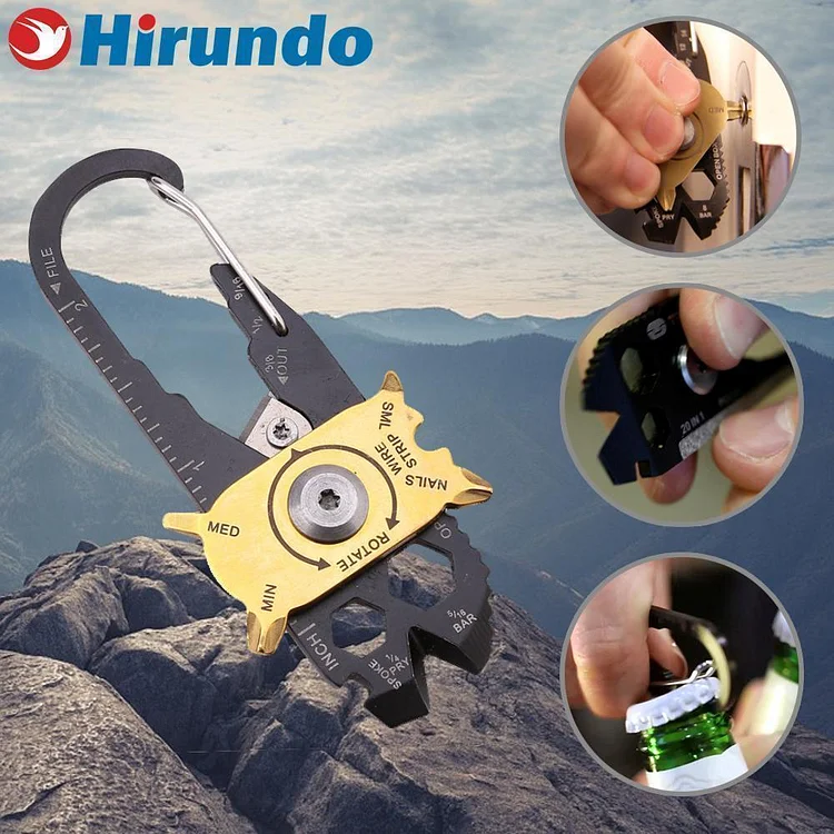 Hirundo Fish-shape Portable Tool with 20 Multi-gadgets | 168DEAL