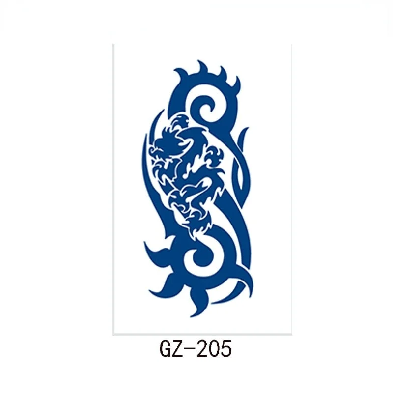 Net Red Herbal Juice Tattoo Sticker Semi-permanent Waterproof Sweat Resistant Tattoo Masking Scar Tattoo Sticker