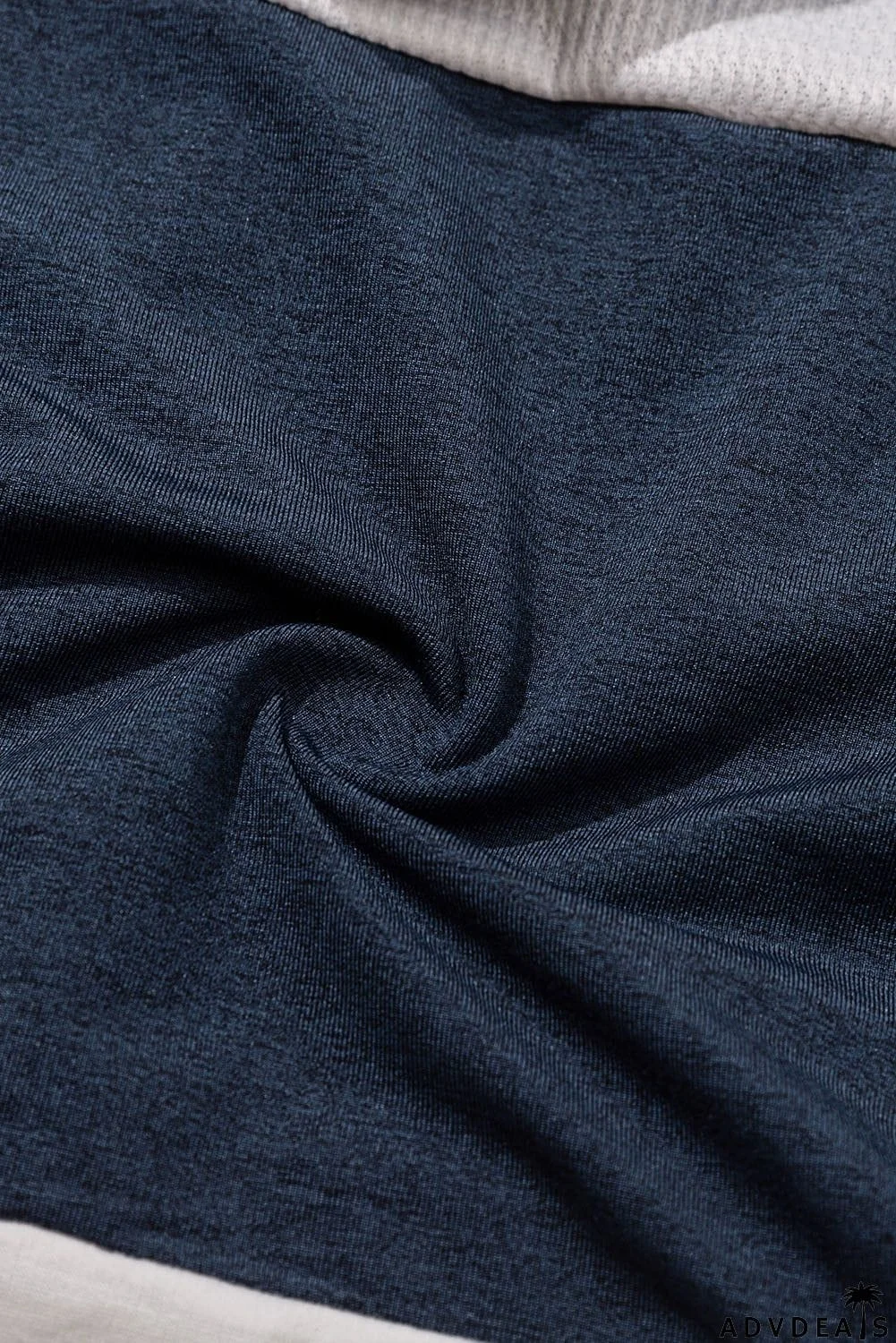 Color Block Drawstring Hoodie