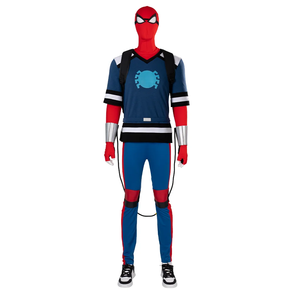 Spider-Man Peter Parker Cosplay Costume Spiderman Freshman Year Hoodie Outfit