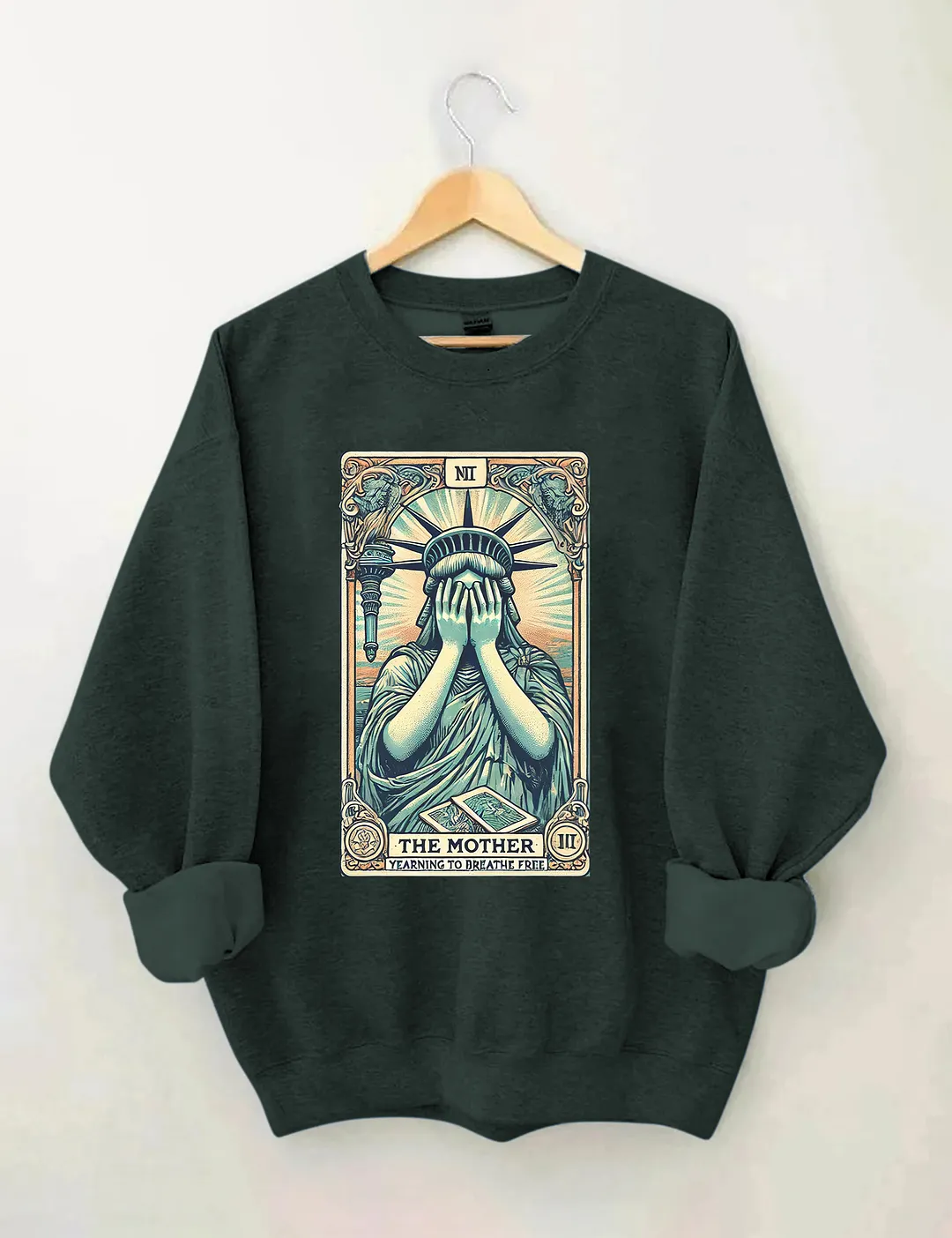 The Mother Crying Sculpture Sweatshirt