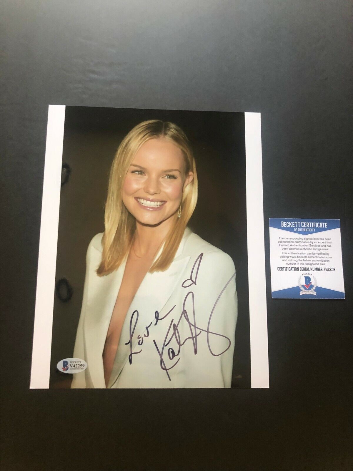 Kate Bosworth Hot! signed autographed Sexy 8x10 Photo Poster painting Beckett BAS Coa