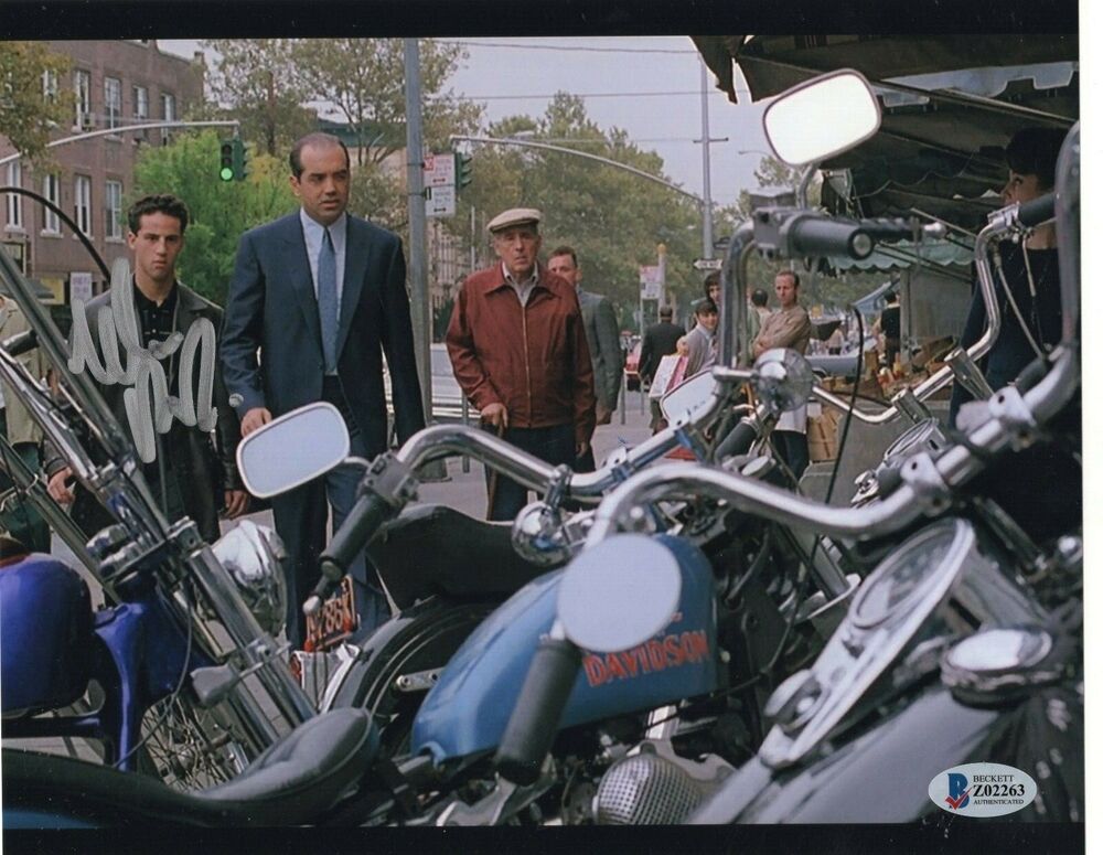 Lillo Brancato Signed A Bronx Tale Calogero 8x10 Photo Poster painting w/Beckett Z02263