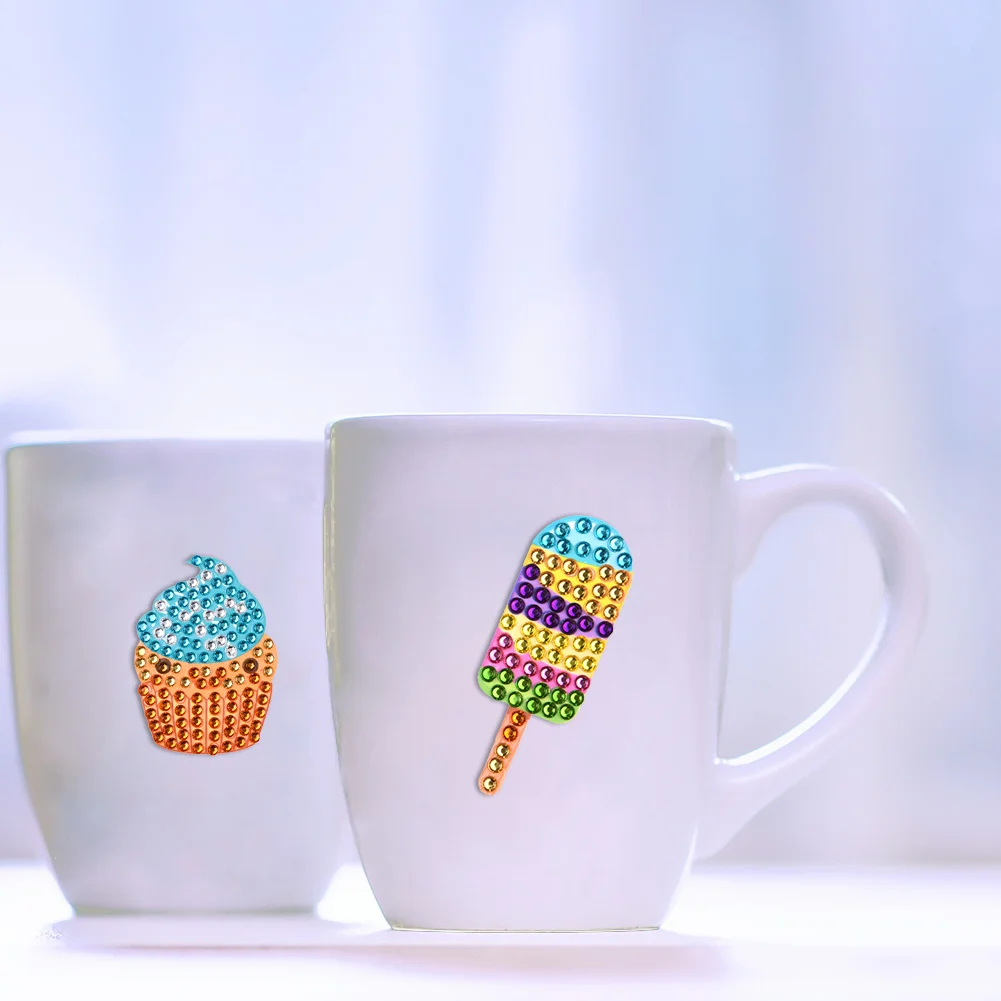 7pcs  Diamond Painting Stickers Kits 5D DIY Cartoon Handmade Mosaic