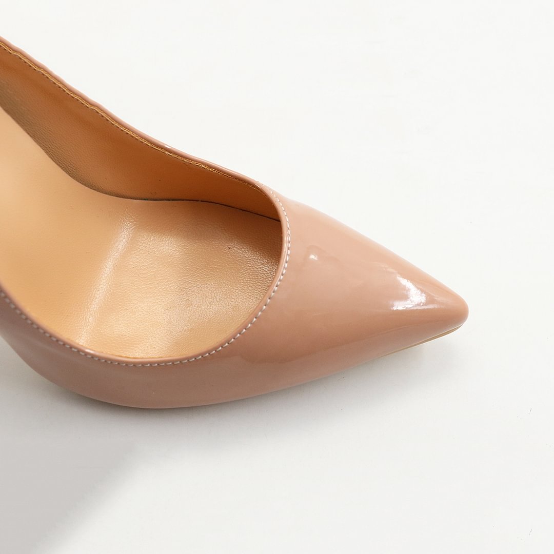 120mm Women's Party Daily Patent Pumps-vocosishoes