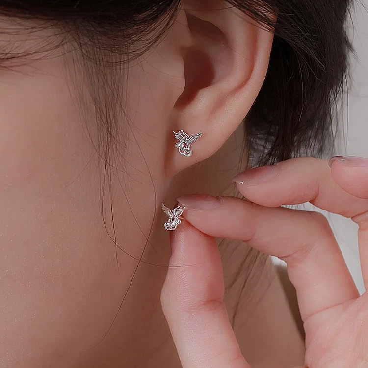 Extra Small Phoenix Stud Earrings Verceri