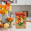8Pcs Diamond Painting Christmas Gift Bags for Cookies Candy Gifts and Snacks