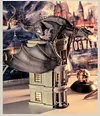 Gringotts Humidifier Harry Potter Peripheral Creative Gift Collectible Figure Ornaments