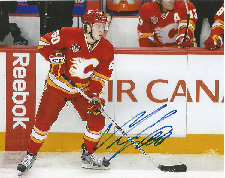 Calgary Flames Markus Granlund Autographed Signed 8x10 Photo Poster painting COA G