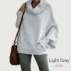 🎉50% OFF🥳Women's Batwing Cowl Neck Sweater with Pockets