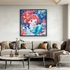 Mermaid Princess-14CT Stamped Cross Stitch Egyptian Cotton 65*65cm/25.59*25.59in(Big Size) tapestrymarket