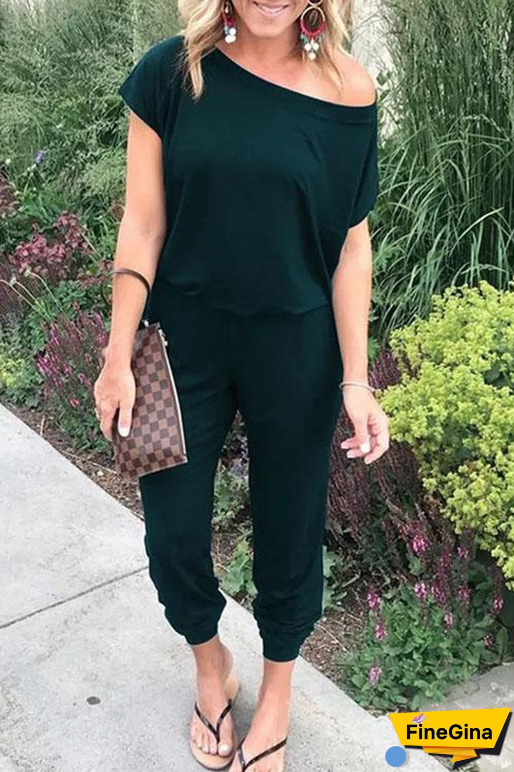 Casual Loose One-piece Jumpsuit