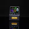 Crystal Cube Holographic Desktop Smart Weather Station Digital Clock for Home