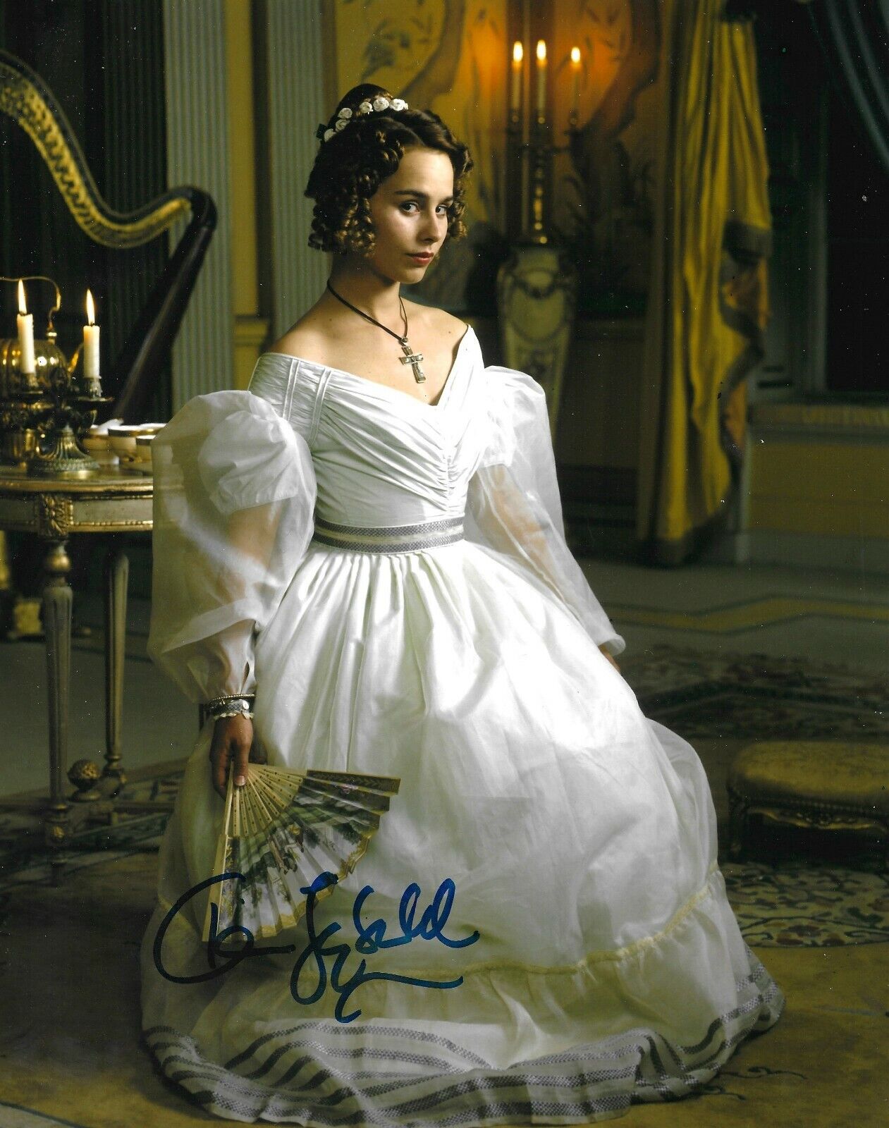 Tara Fitzgerald Signed The Tenant Of Wildfell Hall 10x8 Photo Poster painting AFTAL