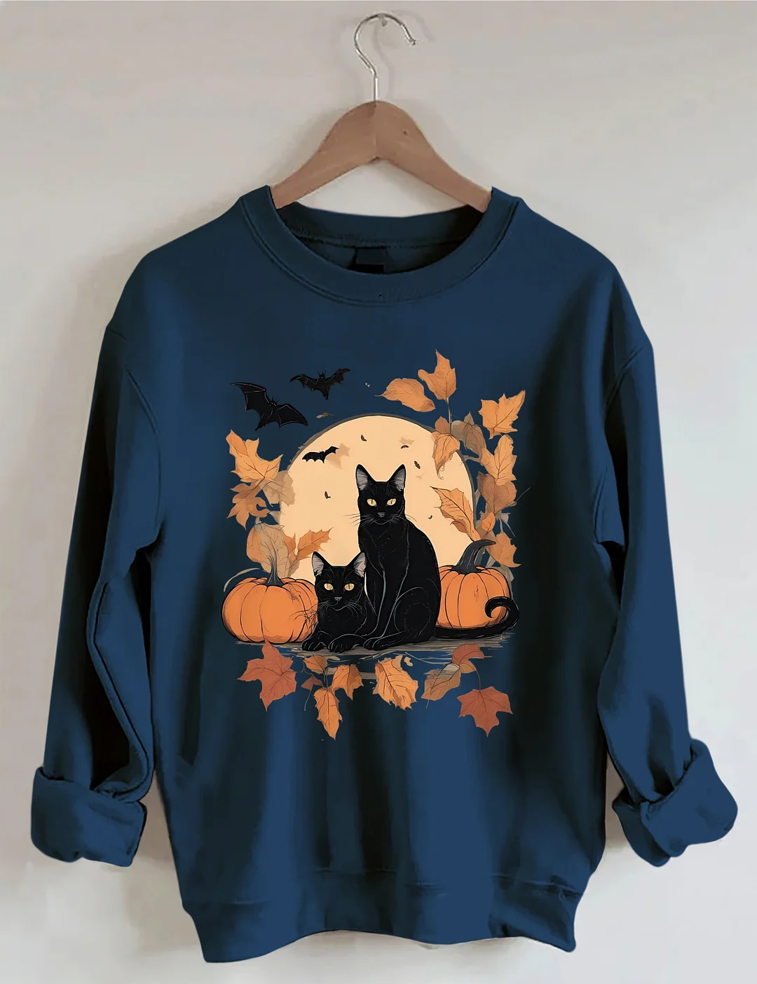 Halloween Cat Sweatshirt