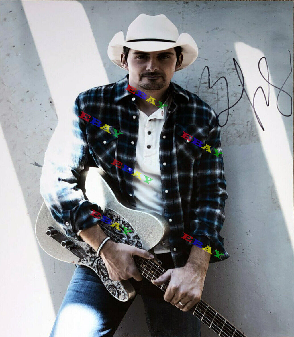 BRAD PAISLEY Autographed signed 8x10 Photo Poster painting Reprint